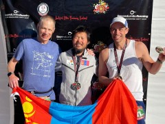 Б.Буджаргал АНУ-ын Өмнөд Невадад болсон 72 цагийн гүйлтийн тэмцээнд түрүүллээ