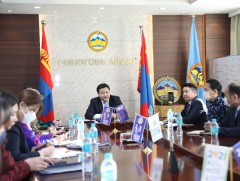 Соёлын дэд сайдаар ахлуулсан ажлын хэсэг Өмнөговь аймгийн Даланзадгад суманд ажиллалаа