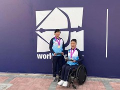 Пара байт харвааны ДАШТ-ий багийн төрөлд хүрэл медаль хүртлээ