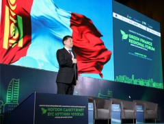 У.Хүрэлсүх: Ногоон хөгжлийг эрчимжүүлэх санхүүжилт нэмэгдэнэ гэдэгт итгэж байна