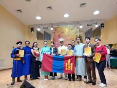 Б.Дэлгэрбаяр И.Дунаевскийн нэрэмжит олон улсын дуулаачдын уралдаанаас Гран-при шагнал хүртлээ