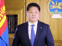 Ерөнхийлөгч У.Хүрэлсүх Үндэсний аюулгүй байдлын зөвлөлийн 30 жилийн ойг тохиолдуулан мэндчилгээ дэ..