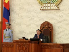 УИХ-ын ээлжит бус чуулганы хааж, УИХ-ын дарга  Г.Занданшатарын хэлсэн үг