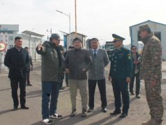 УИХ-ын Хянан шалгах түр хорооны гишүүд Ховд, Баян-Өлгий аймгийн хилийн боомтуудад ажиллалаа