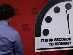 Цөмийн аюул занал ихэссэнийг харгалзан “дэлхийн сүүлийн өдөр”-ийн цагийг тааруулжээ 