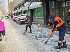 Аж ахуйн нэгж, байгууллагууд орчныхоо 50 метр талбайн цас, мөсийг цэвэрлэжээ 