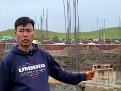 Суманд анх удаа 80 айлын орон сууц барьж байна