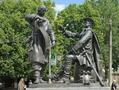 Усан дээрх монгол хүн