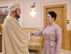 Оманы Султант Улсын гадаад харилцаа, хамтын ажиллагаа хариуцсан Шадар сайдад бараалхав