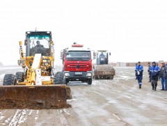 Говь-Алтай аймгийн Есөнбулаг сумын 15.6 км авто замын барилгын ажил эхэллээ 