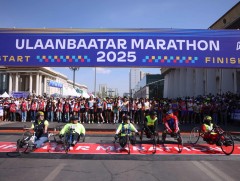 “Улаанбаатар марафон 2025” олон улсын гүйлт эхэллээ