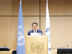  УИХ-ын дарга Д.Амарбаясгалан Парламентын дарга нарын дэлхийн 6-р бага хуралд үг хэллээ