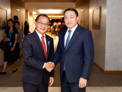 УИХ-ын дарга Д.Амарбаясгалан  Бүгд Найрамдах Сингапур Улсын Парламентын даргатай албан ёсны уулзал..