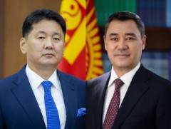 Монгол Улсын Ерөнхийлөгч У.Хүрэлсүх Бүгд Найрамдах Киргиз Улсад төрийн айлчлал хийхээр мордлоо
