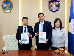 “Эмээлт эко аж үйлдвэрийн парк” төслийн ДЦС, бохир ус цэвэрлэх байгууламжийн ажил гүйцэтгэх гэрээн..