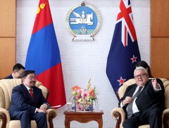 Монгол Улс, Шинэ Зеланд Улсын хамтын ажиллагааг эрчимжүүлэх талаар санал солилцлоо