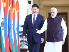 Ерөнхийлөгч У.Хүрэлсүх, Ерөнхий сайд Н.Моди нар ”Стратегийн түншлэл”-ийг бэхжүүлэх тухай Хамтарсан..