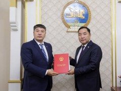 Тэтгэврийн асуудлаар хамтран ажиллах тухай хэлэлцээрийг соёрхон батлах тухай хуулийн төслийг өргөн мэдүүлэв