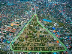 Ханын материал хот орон сууцжуулах төслийн бүтээн байгуулалт эхэлсэн