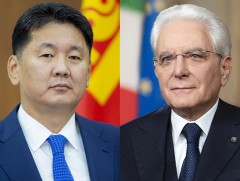 Монгол Улсын Ерөнхийлөгч У.Хүрэлсүх Бүгд Найрамдах Итали Улсад төрийн айлчлал хийхээр мордлоо