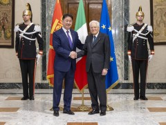 Бүгд Найрамдах Итали Улстай “Стратегийн түншлэл”-ийн харилцаа тогтоолоо