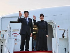 Монгол Улсын Ерөнхийлөгчийн Гэгээн Ширээт Улсад хийсэн төрийн айлчлал өндөрлөлөө