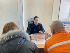 Багануур дүүргийн улсын бүртгэлийн хэлтэс 427 дугаар нээлттэй, хаалттай хорих ангид ажиллажээ