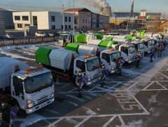 Баянгол дүүрэг хот нийтийн аж ахуйн 24 автомашин, техникээр парк шинэчлэл хийлээ