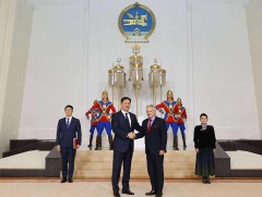 Куба Улсын Элчин сайд Итгэмжлэх жуух бичгээ өргөн барилаа