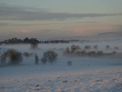 Зүүн аймгуудын нутгийн өмнөд хэсгээр цас орж, зөөлөн цасан шуурга шуурна