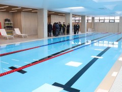 Хан-Уул дүүрэгт шинэхэн спорт цогцолбор хаалгаа нээлээ