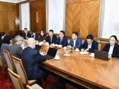 Төсвийн байнгын хорооны дарга Н.Наранбаатар ОУВС-гийн төлөөлөгчдийг хүлээн авч уулзав