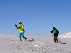 Н.Мөнгөнцэцэг 427 км замыг цанаар туулна