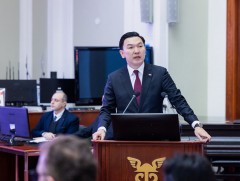 УИХ-ын дарга Н.Учрал “Монгол-Оросын бизнес форум”-ыг нээж, үг хэлэв