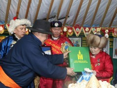 Дорнод аймгийн Сэргэлэн сумын малчин А. Батзориг Монгол Улсын аварга малчнаар тодорчээ