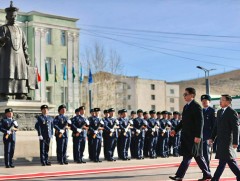 Монгол Улсын Ерөнхийлөгч У.Хүрэлсүх Завхан аймагт ажиллаж байна