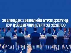 Зөвлөлдөх зөвлөлийн бүрэлдэхүүнд нэр дэвшигчийн бүртгэл эхэллээ
