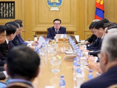 Онцгой нөхцөл байдлын үед хариу арга хэмжээний санал боловсруулж Засгийн газрын хуралдаанд танилцу..