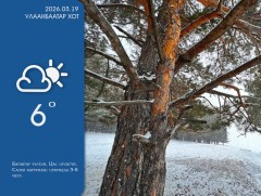 ЦАГ АГААР: Өнөөдөр ихэнх нутгаар дулаарна