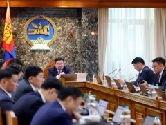 Засгийн газрын ээлжит хуралдаан болж байна 