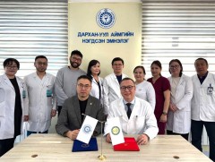 ГССҮТ-өөс Дархан нэгдсэн эмнэлэгтэй хамтарч, орон нутагт осол гэмтлийн үеийн тусламж үйлчилгээг өр..