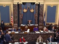 АНУ-ын Сенат цэргийн ажиллагаа явуулах Ерөнхийлөгчийн бүрэн эрхийг хязгаарлах тогтоолыг баталсангүй