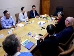 НИТХ-ын дарга А.Баяр ХБНГУ-ын эмнэлгийн эрүүл ахуйн нийгэмлэг (DGKH)-ийн дэд ерөнхийлөгчийг хүлээн..