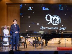 УИХ-ын дарга Н.Учрал “Чойном 90-Эрх чөлөөний дууч” хүндэтгэлийн арга хэмжээний нээлтэд оролцлоо