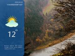 ЦАГ АГААР: Өнөөдөр зүүн аймгуудын нутгаар салхи шуургатай байна