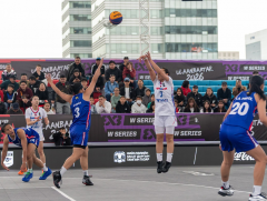 “FIBA 3x3 Ulaanbaatar Women’s Series” тэмцээн Д.Сүхбаатарын талбайд эхэллээ