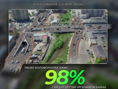 “Олон түвшний уулзвар” төслийн зураг төсөл боловсруулах ажил 98 хувийн гүйцэтгэлттэй үргэлжилж байна