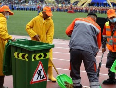 Төв цэнгэлдэх орчмын цэвэрлэгээ, үйлчилгээнд 161 ажилтан, 27 техниктэй ажиллаж байна