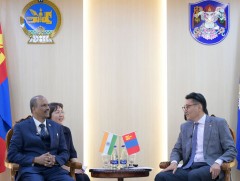 БНЭУ-аас Монгол Улсад суугаа Онц бөгөөд Бүрэн эрхт Элчин сайд Атул Малхари Готсурветэй уулзлаа